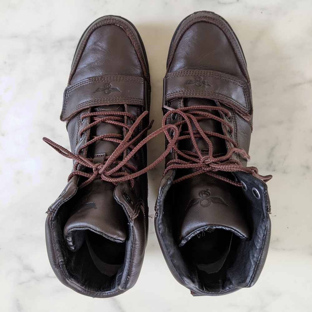 Creative Recreation Men's Dio Mid R Brown Leather Boots w/Rubber Outsole BCR4MR.